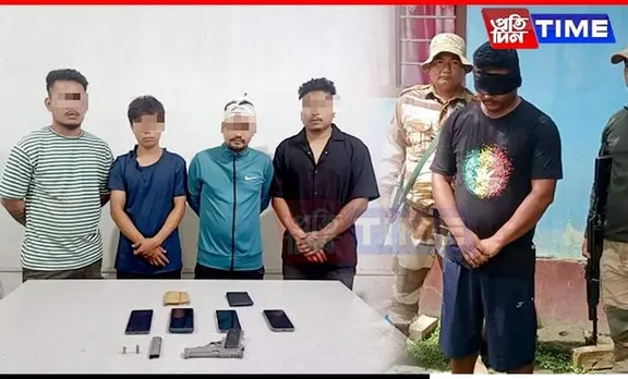 Manipur Police Arrest UNLF and KCP Cadres